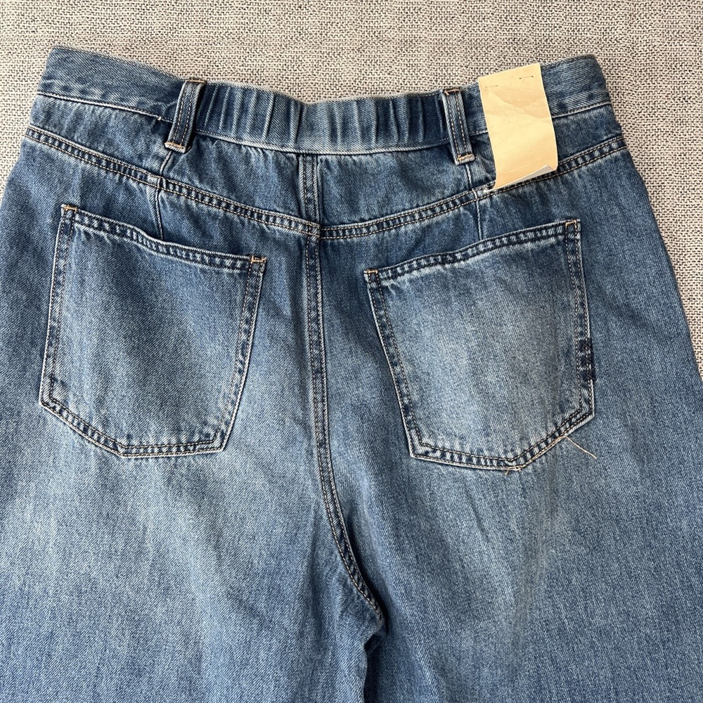 Scotch & Soda Lyocell Cotton Blue Jeans Women Wide Leg High Rise Sz 10 / 30 - Picture 10 of 12